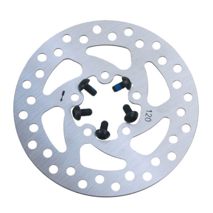 Skorter | 3 in 1 Scooter Modified Hydraulic Brake + 120mm Disc Brake Disc + Modified Seat Set For Xiaomi Mijia M365 Pro(Black Brake + Silver Adapter)