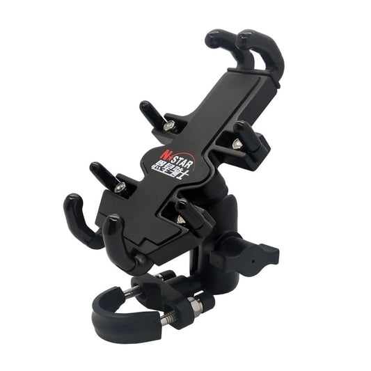 Skorter | N-STAR NJN001 Motorcycle Bicycle Compatible Mobile Phone Bracket Aluminum Accessories Riding Equipment(With T Head)