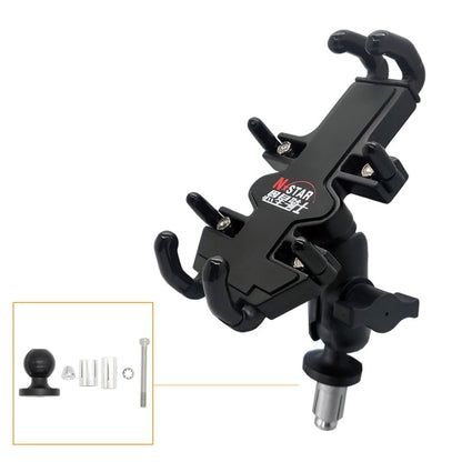 Skorter | N-STAR NJN001 Motorcycle Bicycle Compatible Mobile Phone Bracket Aluminum Accessories Riding Equipment(With Expansion Head)