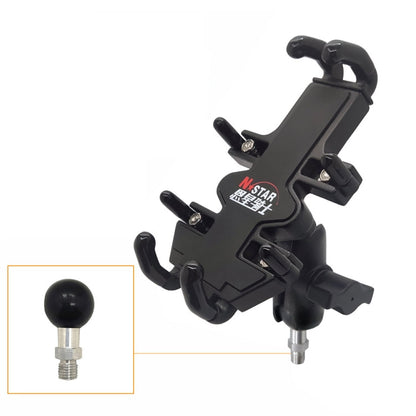Skorter | N-STAR NJN001 Motorcycle Bicycle Compatible Mobile Phone Bracket Aluminum Accessories Riding Equipment(With M10 Ball)