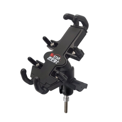 Skorter | N-STAR NJN001 Motorcycle Bicycle Compatible Mobile Phone Bracket Aluminum Accessories Riding Equipment(With Hollow M8 Ball)