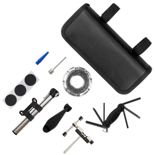Skorter | Bicycle Repair Kit Repair Set Bicycle Mountain Road Tire Tool Pump Riding Equipment
