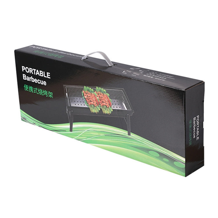 Skorter | Wrought Iron Barbecue Thickened Folding Barbecue 63.5x42x48cm