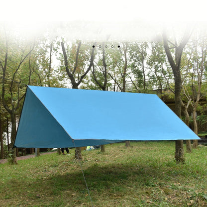 Skorter | Outdoor Camping Supplies Multifunctional Camping Sunshade Waterproof And Moisture-Proof Mat Ultra-Light Sky,Size: 300 x 300cm (Orange)