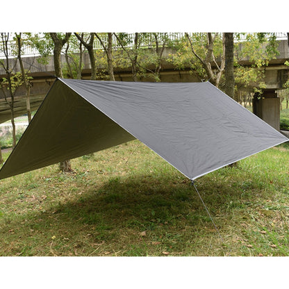 Skorter | Outdoor Camping Supplies Multifunctional Camping Sunshade Waterproof And Moisture-Proof Mat Ultra-Light Sky,Size: 300 x 300cm (Orange)