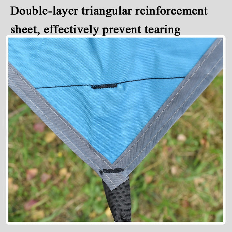 Skorter | Outdoor Camping Supplies Multifunctional Camping Sunshade Waterproof And Moisture-Proof Mat Ultra-Light Sky,Size: 300 x 300cm (Sky Blue)