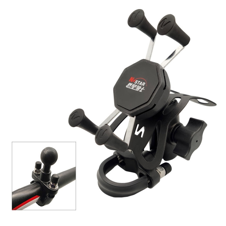 Skorter | N-STAR N002 Motorcycle Bicycle Mobile Phone Bracket Riding Equipment(Small T Head)