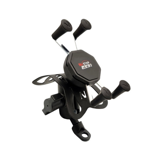 Skorter | N-STAR N002 Motorcycle Bicycle Mobile Phone Bracket Riding Equipment(Large Tilted Head)