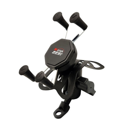 Skorter | N-STAR N002 Motorcycle Bicycle Mobile Phone Bracket Riding Equipment(Small Tilted Head)