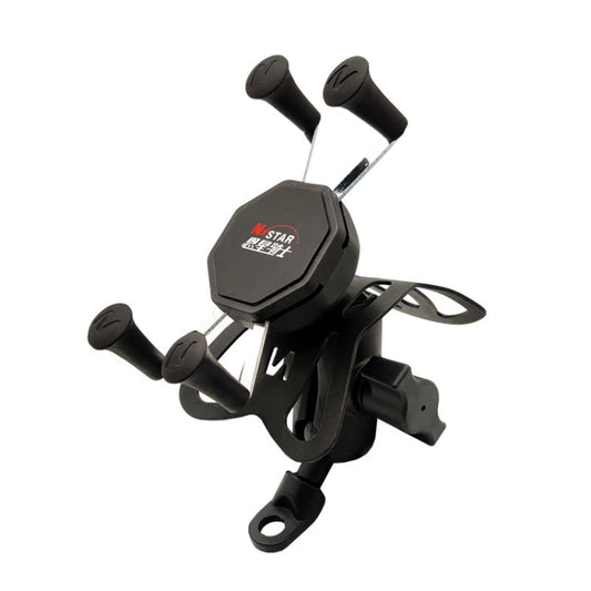Skorter | N-STAR N002 Motorcycle Bicycle Mobile Phone Bracket Riding Equipment(Small Tilted Head)