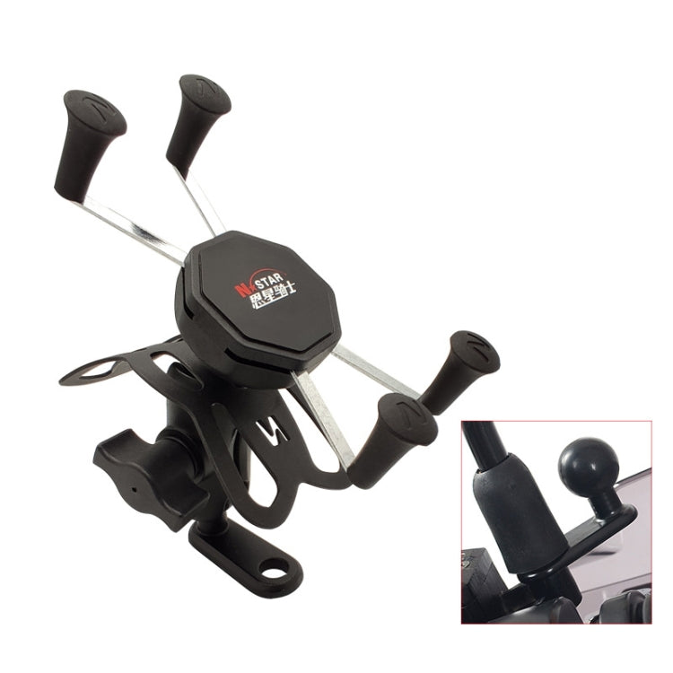 Skorter | N-STAR N002 Motorcycle Bicycle Mobile Phone Bracket Riding Equipment(Large L Head)