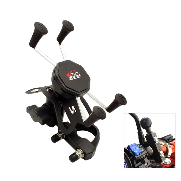 Skorter | N-STAR N002 Motorcycle Bicycle Mobile Phone Bracket Riding Equipment(Large Long Ball Head)