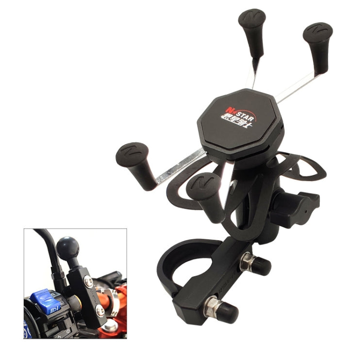 Skorter | N-STAR N002 Motorcycle Bicycle Mobile Phone Bracket Riding Equipment(Small Long Ball Head)