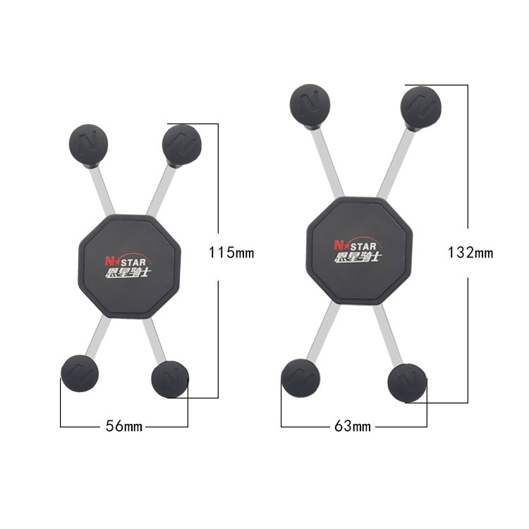 Skorter | N-STAR N002 Motorcycle Bicycle Mobile Phone Bracket Riding Equipment(Large Long Ball Head)