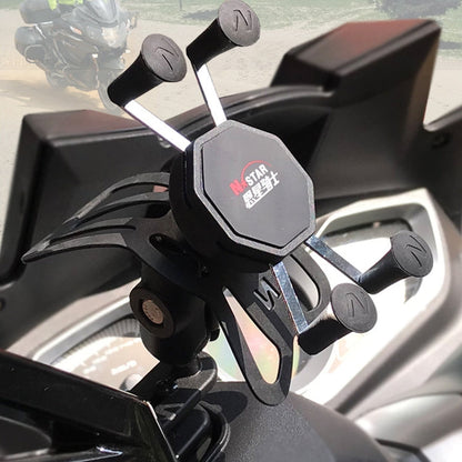Skorter | N-STAR N002 Motorcycle Bicycle Mobile Phone Bracket Riding Equipment(Small Tilted Head)