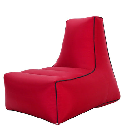Skorter | BB1082 Inflatable Sofa Inflatable Bed Outdoor Folding Portable Air Sofa Size: 70 x 65 x 60cm(Wine Red)