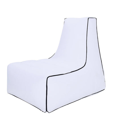 Skorter | BB1082 Inflatable Sofa Inflatable Bed Outdoor Folding Portable Air Sofa Size: 100 x 90 x 80cm(White)
