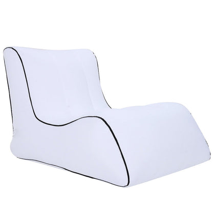 Skorter | BB1803 Foldable Portable Inflatable Sofa Single Outdoor Inflatable Seat, Size: 70 x 60 x 55cm(White)