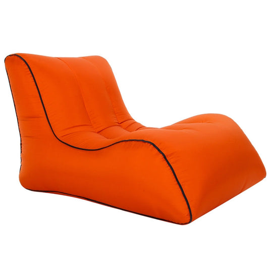 Skorter | BB1803 Foldable Portable Inflatable Sofa Single Outdoor Inflatable Seat, Size: 70 x 60 x 55cm(Orange)