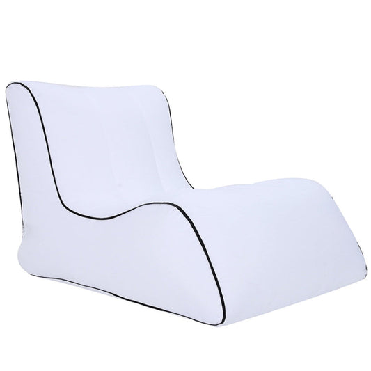 Skorter | BB1803 Foldable Portable Inflatable Sofa Single Outdoor Inflatable Seat, Size: 90 x 70 x 65cm(White)