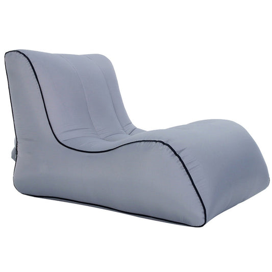 Skorter | BB1803 Foldable Portable Inflatable Sofa Single Outdoor Inflatable Seat, Size: 90 x 70 x 65cm(Gray)