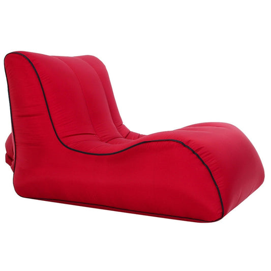 Skorter | BB1803 Foldable Portable Inflatable Sofa Single Outdoor Inflatable Seat, Size: 100 x 80 x 70cm(Red Wine)