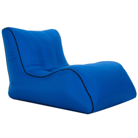 Skorter | BB1803 Foldable Portable Inflatable Sofa Single Outdoor Inflatable Seat, Size: 100 x 80 x 70cm(Navy)