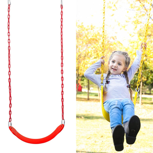 Skorter | Indoor And Outdoor Children Fitness EVA Soft Board Swing With Chain,Random Color Delivery