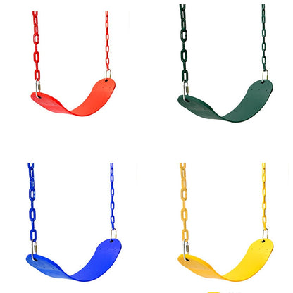 Skorter | Indoor And Outdoor Children Fitness EVA Soft Board Swing With Chain,Random Color Delivery