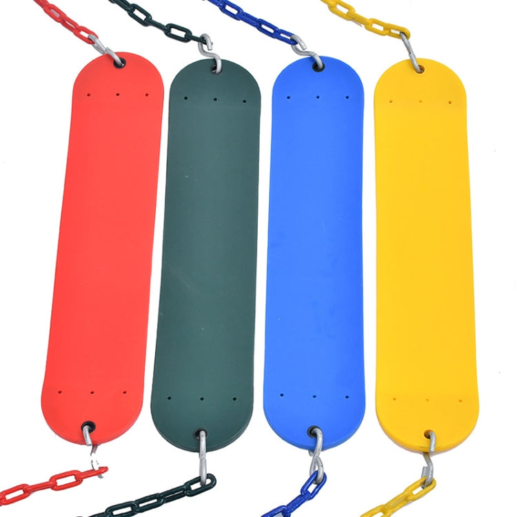 Skorter | Indoor And Outdoor Children Fitness EVA Soft Board Swing With Chain,Random Color Delivery