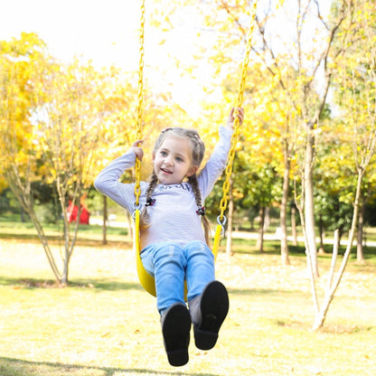 Skorter | Indoor And Outdoor Children Fitness EVA Soft Board Swing With Chain,Random Color Delivery