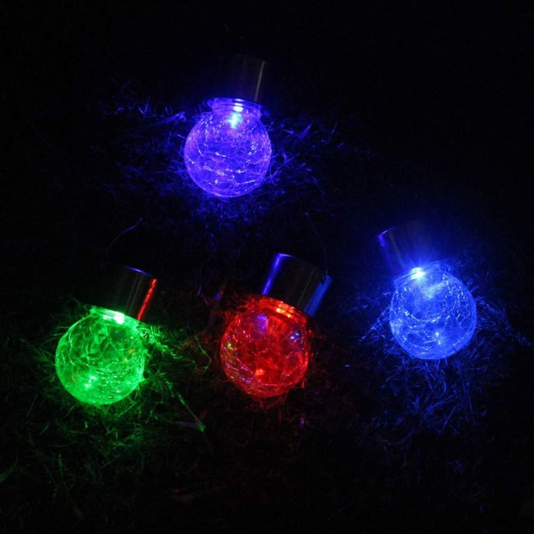 Skorter | 12 PCS Snap Ball Solar Chandelier Outdoor Garden Courtyard Holiday Decorative Light with Clip (Warm White Light)