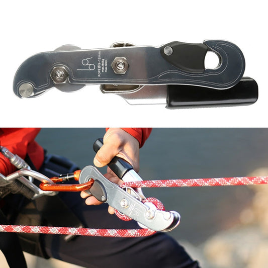 Skorter | XINDA XD8604 Outdoor Hand Control Climbing Stop Descender Rappelling Descender(Silver)
