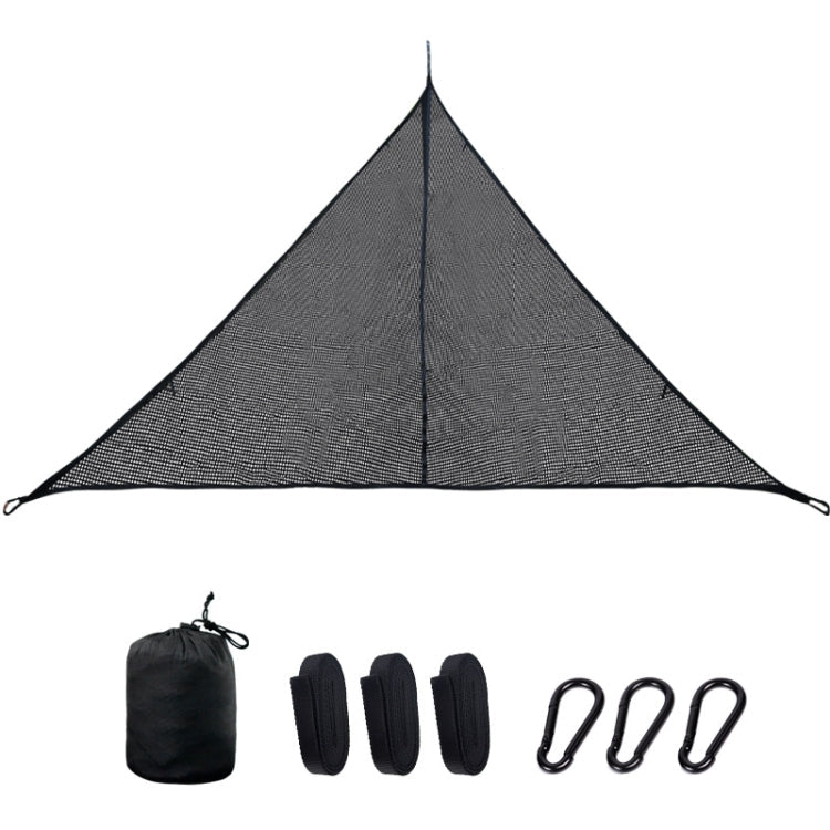 Skorter | Outdoor Multi-person Hammock Large Sky Tree Tent Aerial Camping Hammock Triangle Hammock, Side Length: 2.9m