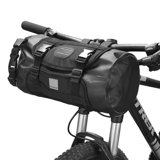 Skorter | SAHOO 11L Enlarged Bicycle Front Bag Mountain Bike Clip Mesh Waterproof And Wear-Resistant Handlebar Bag(Black)