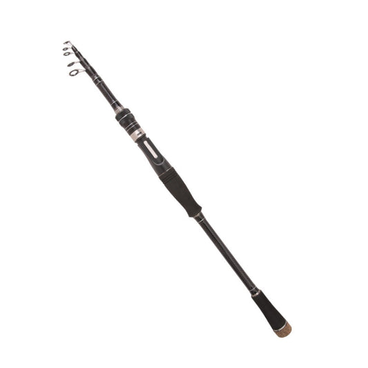 Skorter | Carbon Telescopic Luya Rod Short Section Fishing Throwing Rod, Length: 2.7m(Straight Handle)