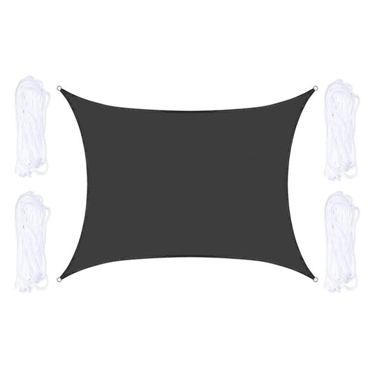 Skorter | Outdoor Garden Sunshade Sail Waterproof Anti-UV Canopy, Size: 2m x 2.5m(Black)