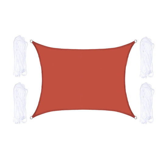 Skorter | Outdoor Garden Sunshade Sail Waterproof Anti-UV Canopy, Size: 2m x 2.5m(Red)