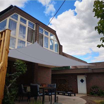 Skorter | Outdoor Garden Sunshade Sail Waterproof Anti-UV Canopy, Size: 4m x 6m(Grey)