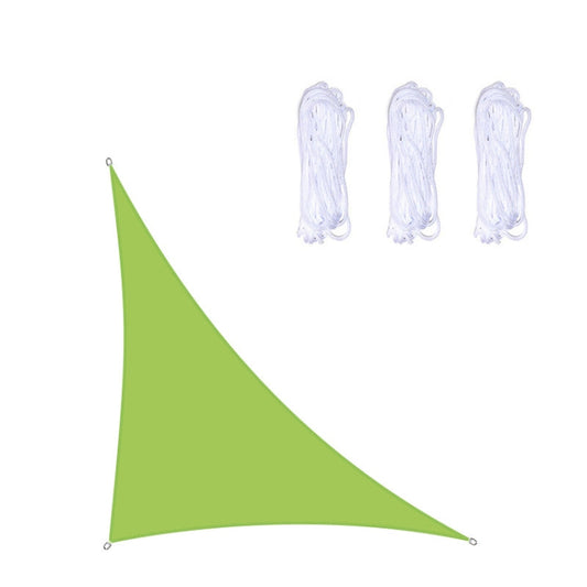 Skorter | Triangle Outdoor Garden Sunshade Sail Waterproof Anti-UV Canopy, Size: 3m x 4m x 5m(Green)