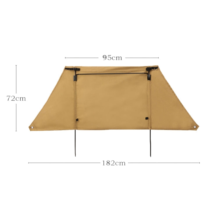 Skorter | Outdoor Camping Picnic Windshield Picnic Windscreen(Cloth + Bracket)