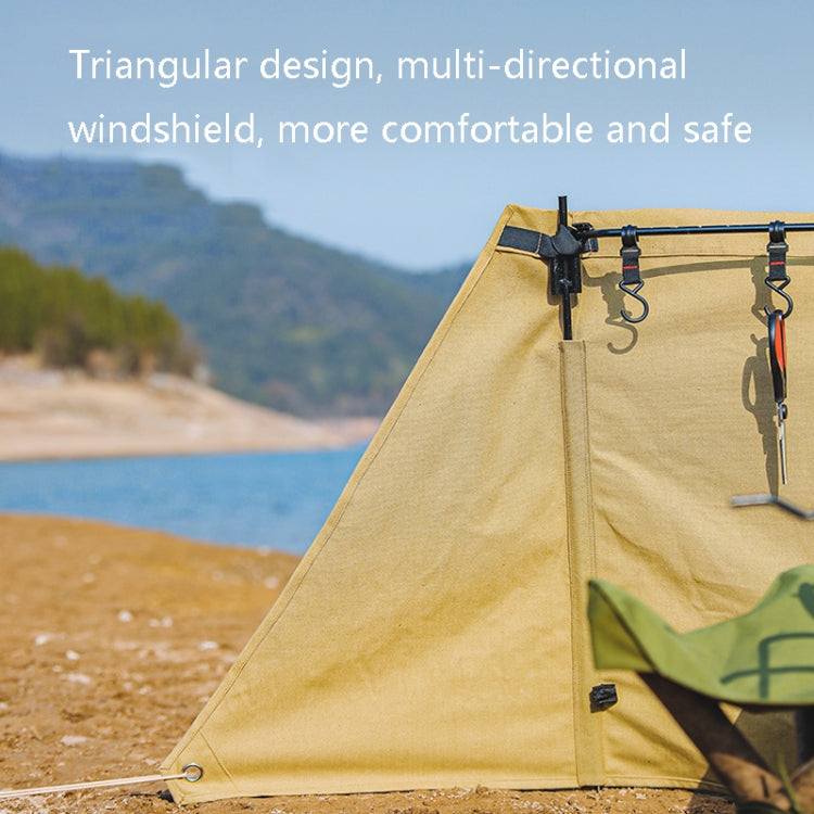 Skorter | Outdoor Camping Picnic Windshield Picnic Windscreen(Cloth + Bracket)