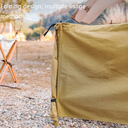 Skorter | Outdoor Camping Picnic Windshield Picnic Windscreen(Cloth + Bracket)