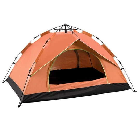 Skorter | TC-014 Outdoor Beach Travel Camping Automatic Spring Multi-Person Tent For 2 People(Orange)
