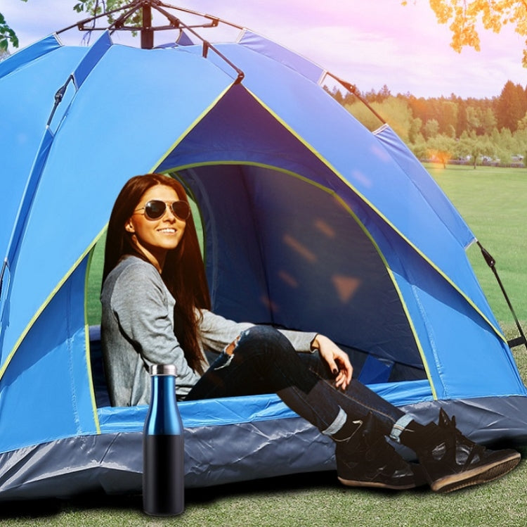 Skorter | TC-014 Outdoor Beach Travel Camping Automatic Spring Multi-Person Tent For 2 People(Blue+Mat)