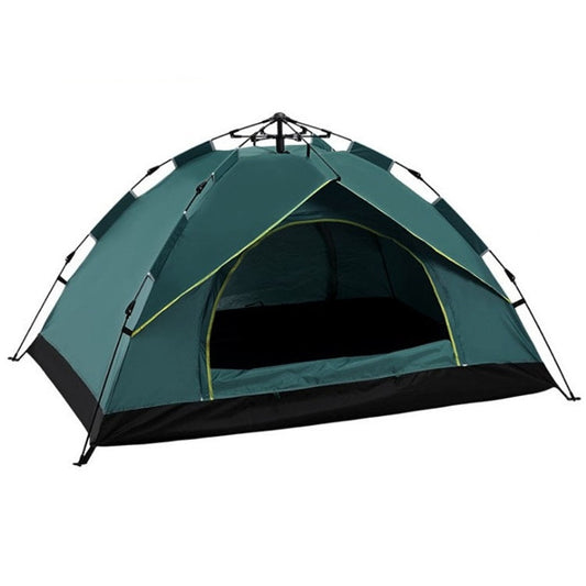 Skorter | TC-014 Outdoor Beach Travel Camping Automatic Spring Multi-Person Tent For 3-4 People(Green)