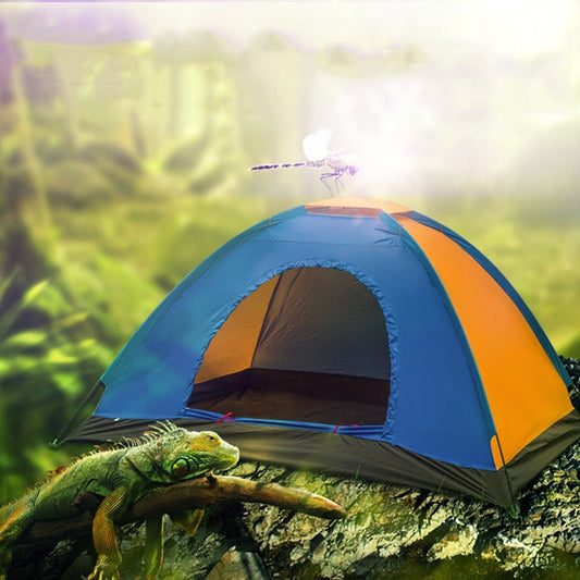 Skorter | T015 Outdoor Camping Single-Layer Tent Camping Beach Tour Tent, Random Color Delivery, Applicable: For 2 People