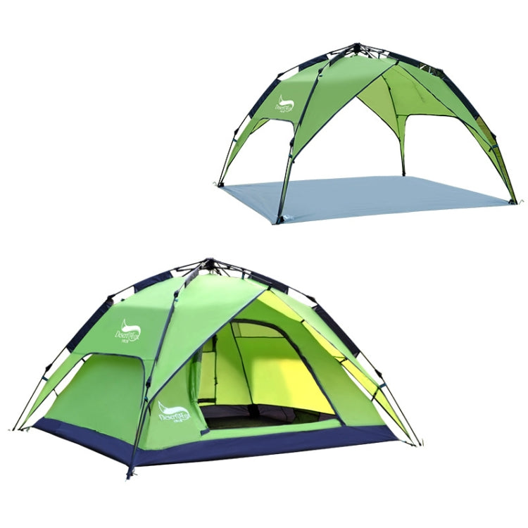 Skorter | Desert&Fox Outdoor Travel Camp Tent Beach Automatic Easily Building Tent for 3-4 People(Fruit Green)