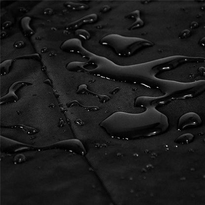 Skorter | Outdoor Beach Chair Dustproof And Waterproof Cover Rocking Chair Furniture Protective Cover, Size: 200x68x70cm(Black+Silver)