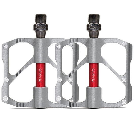 Skorter | 1 Pair PROMEND Mountain Bike Road Bike Bicycle Aluminum Pedals(PD-M86 Titanium)